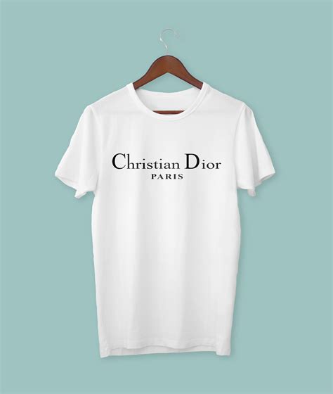 white dior tshirt|christian Dior paris t shirt.